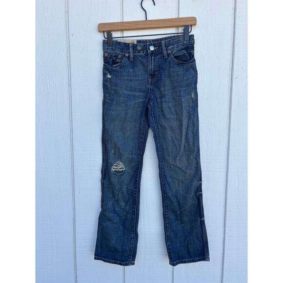 Polo Ralph‎ Lauren Jeans, Straight Leg, Distressed, Size Boys 10 - Picture 1 of 8